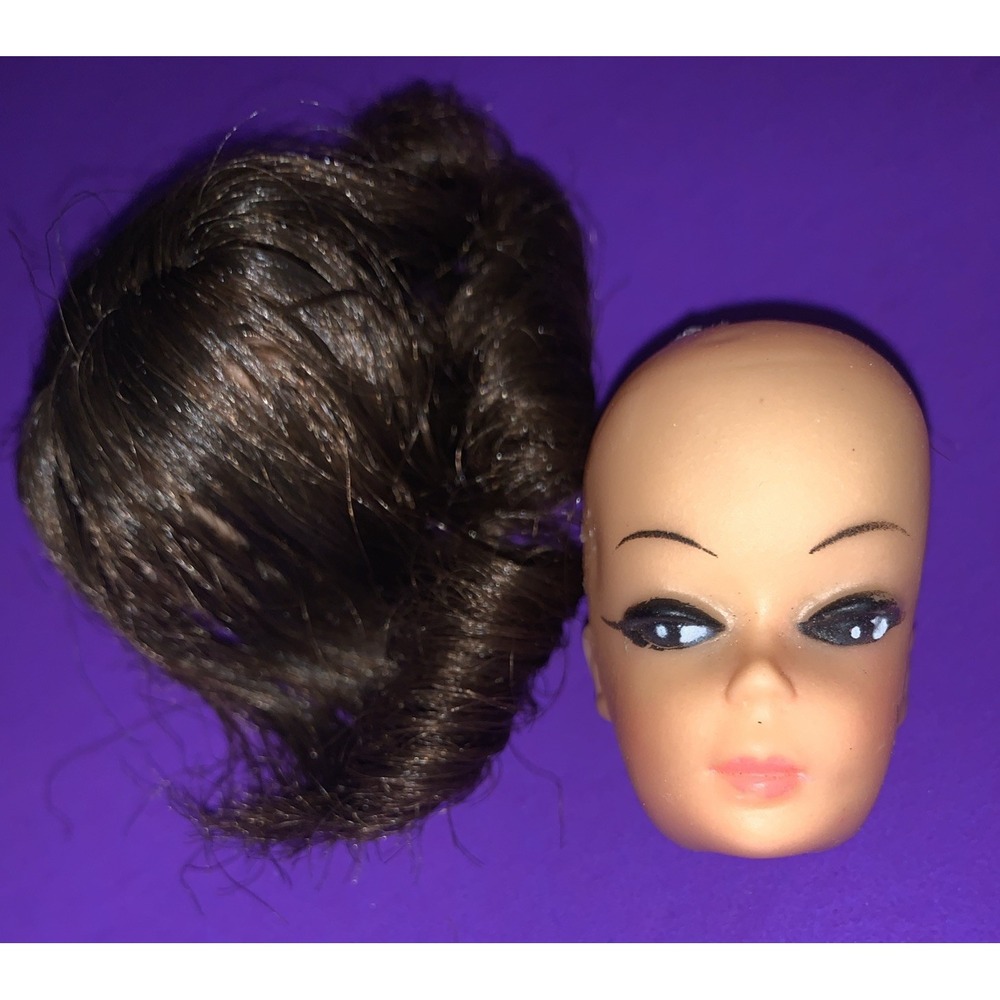Vintage BARBIE FASHION QUEEN CLONE DOLL HEAD Lilli Bilt